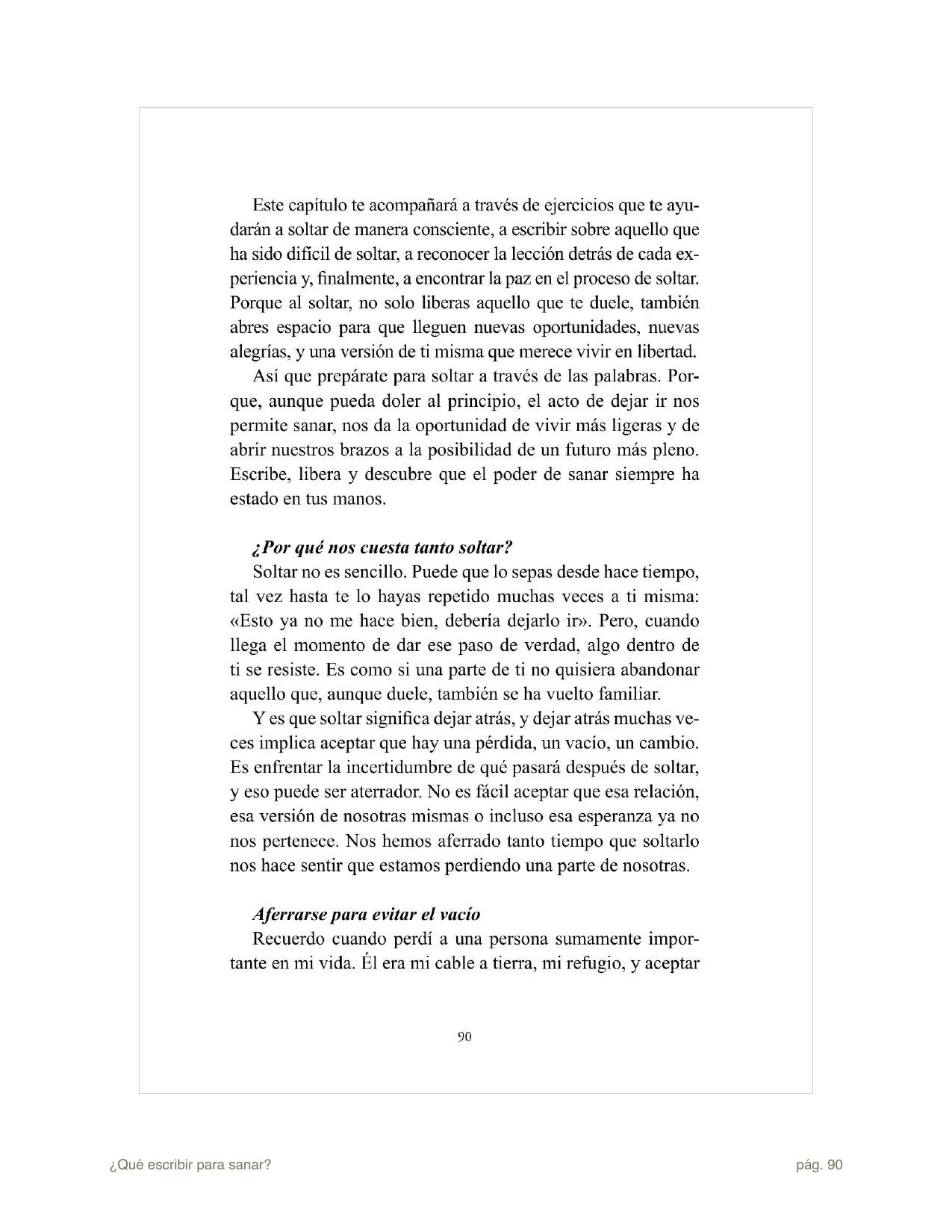 Página 11 de "¿Qué escribir para sanar?"