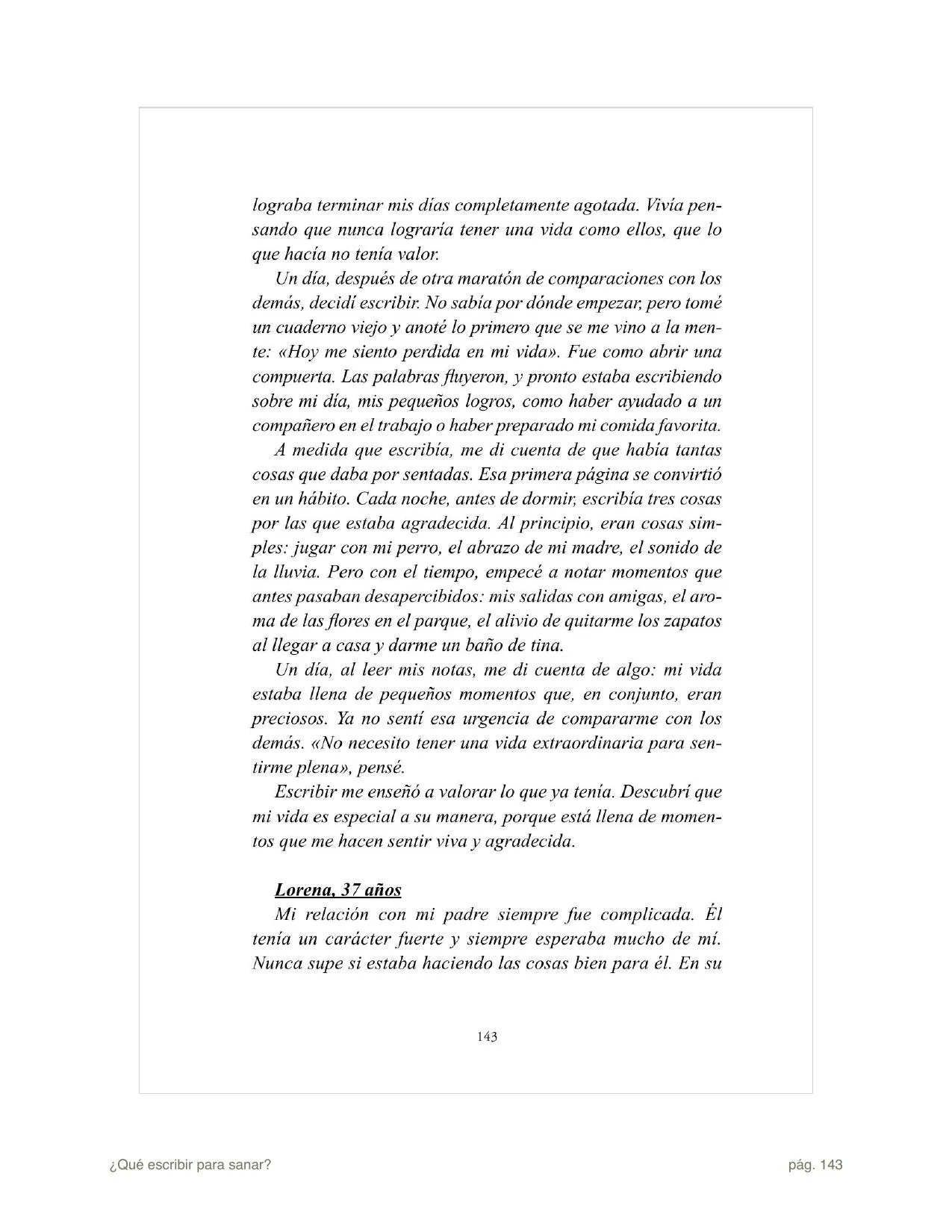 Página 14 de "¿Qué escribir para sanar?"